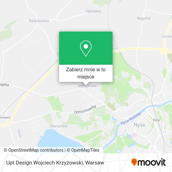 Mapa Upt Design Wojciech Krzyżowski