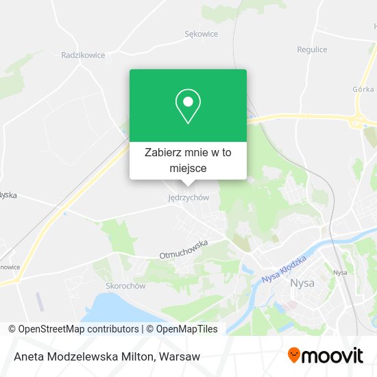 Mapa Aneta Modzelewska Milton