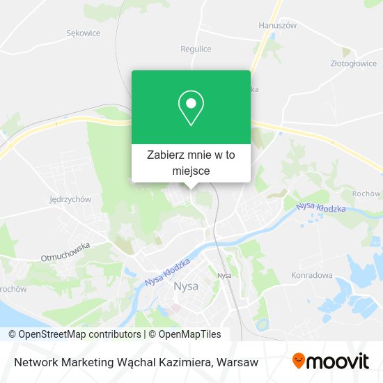 Mapa Network Marketing Wąchal Kazimiera