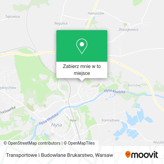 Mapa Transportowe i Budowlane Brukarstwo