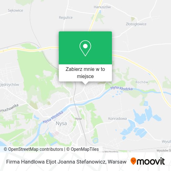 Mapa Firma Handlowa Eljot Joanna Stefanowicz