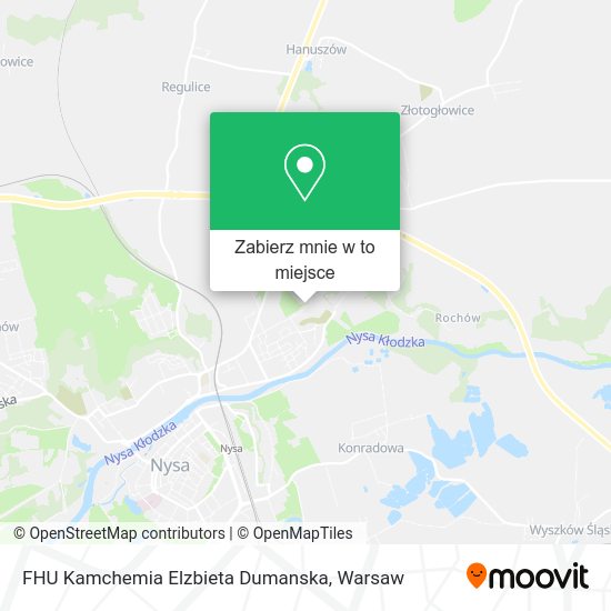 Mapa FHU Kamchemia Elzbieta Dumanska