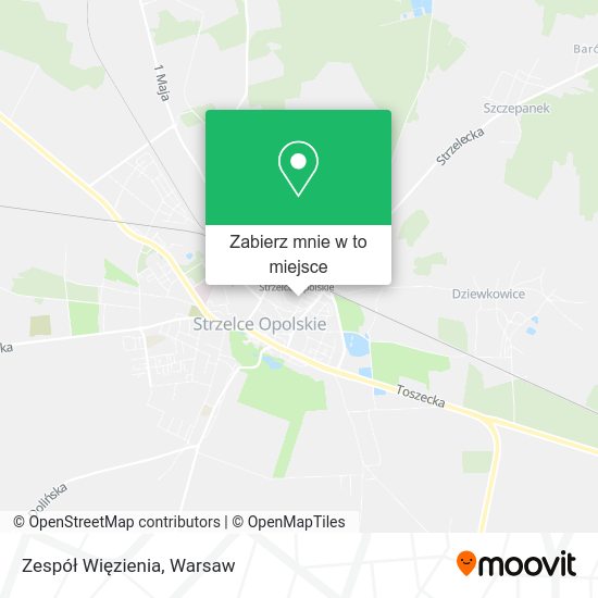 Mapa Zespół Więzienia