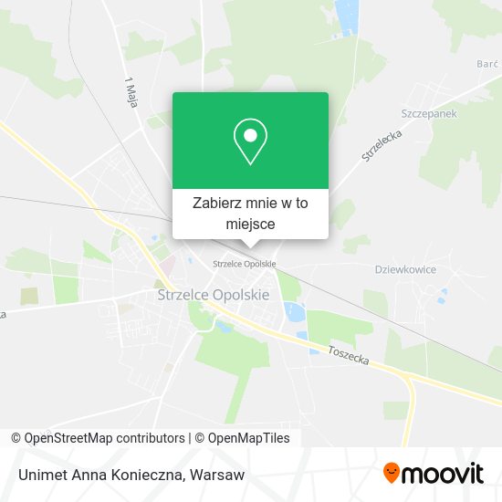 Mapa Unimet Anna Konieczna