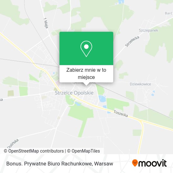 Mapa Bonus. Prywatne Biuro Rachunkowe