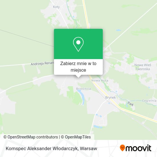 Mapa Komspec Aleksander Włodarczyk