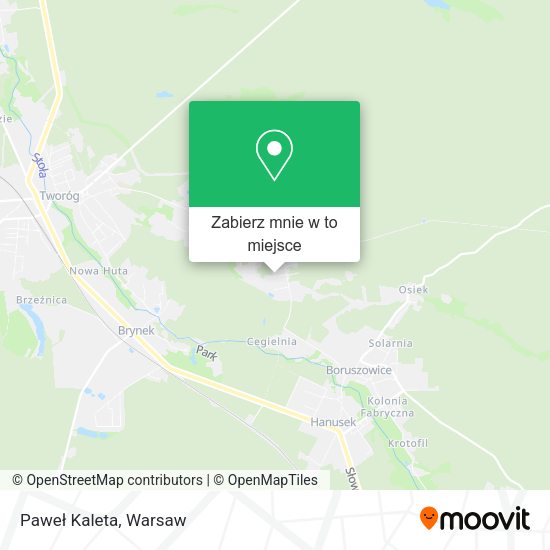 Mapa Paweł Kaleta