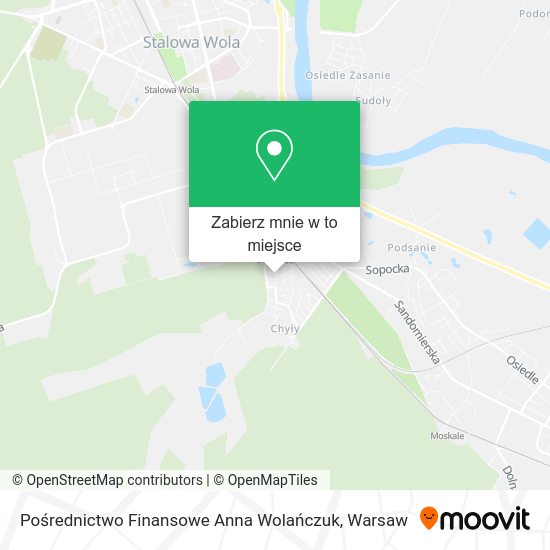 Mapa Pośrednictwo Finansowe Anna Wolańczuk