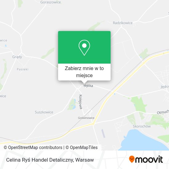 Mapa Celina Ryś Handel Detaliczny