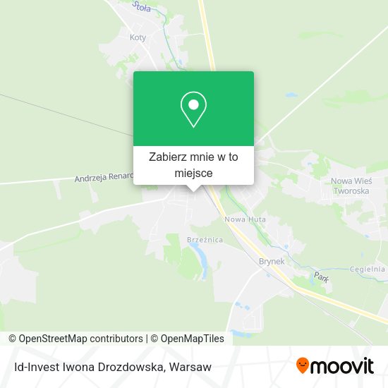 Mapa Id-Invest Iwona Drozdowska