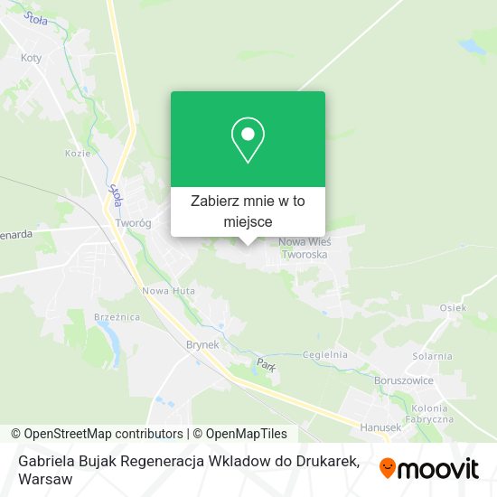 Mapa Gabriela Bujak Regeneracja Wkladow do Drukarek