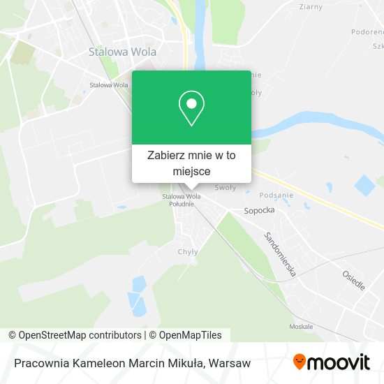 Mapa Pracownia Kameleon Marcin Mikuła