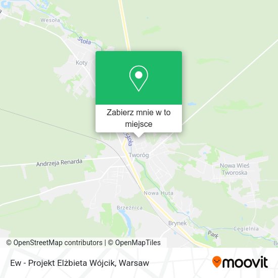 Mapa Ew - Projekt Elżbieta Wójcik