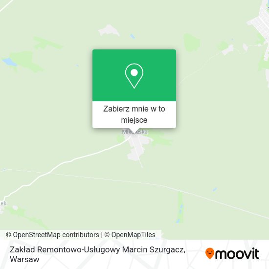 Mapa Zakład Remontowo-Usługowy Marcin Szurgacz