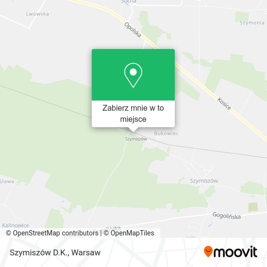 Mapa Szymiszów D.K.