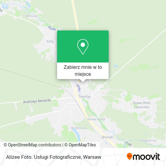 Mapa Alizee Foto. Usługi Fotograficzne