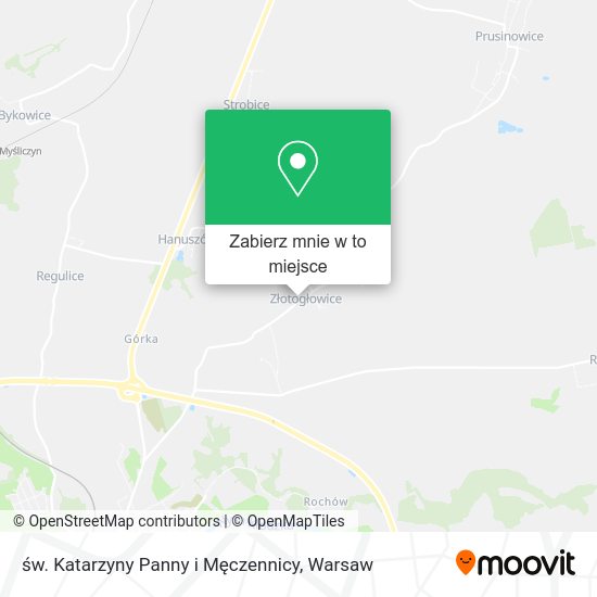 Mapa św. Katarzyny Panny i Męczennicy