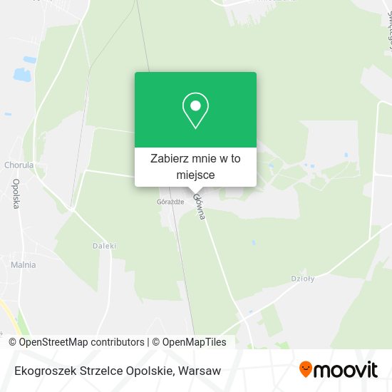 Mapa Ekogroszek Strzelce Opolskie