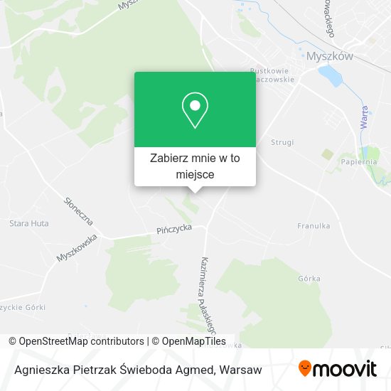 Mapa Agnieszka Pietrzak Świeboda Agmed