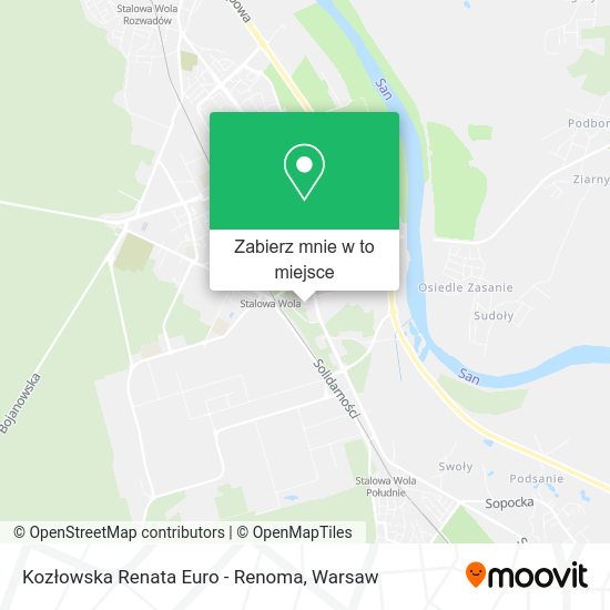 Mapa Kozłowska Renata Euro - Renoma