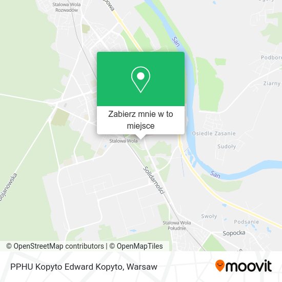 Mapa PPHU Kopyto Edward Kopyto