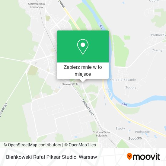 Mapa Bieńkowski Rafał Piksar Studio