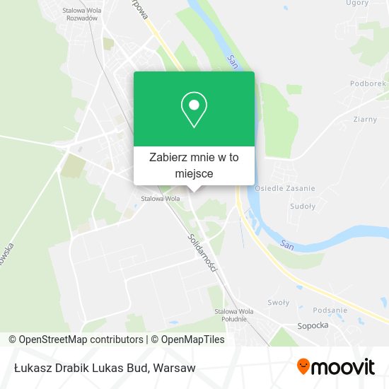 Mapa Łukasz Drabik Lukas Bud