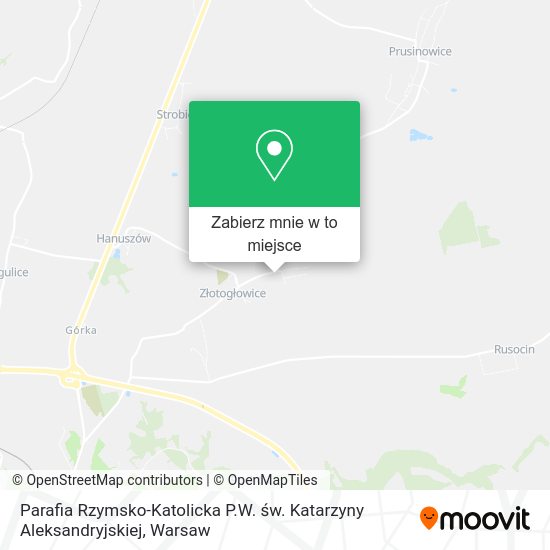 Mapa Parafia Rzymsko-Katolicka P.W. św. Katarzyny Aleksandryjskiej