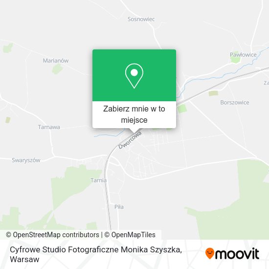 Mapa Cyfrowe Studio Fotograficzne Monika Szyszka