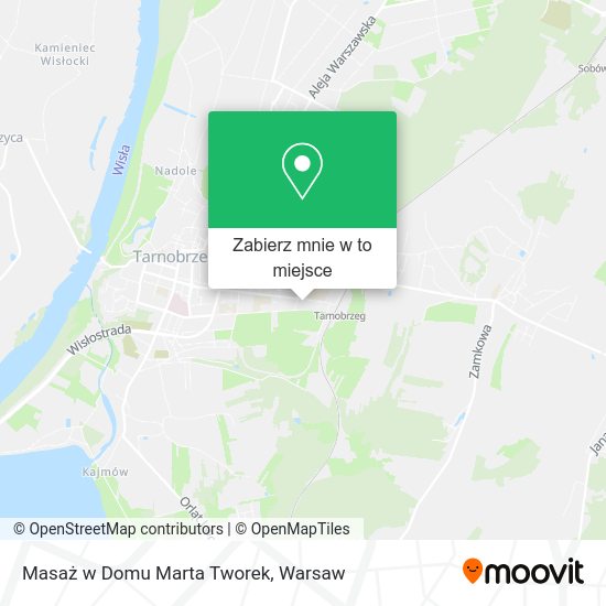 Mapa Masaż w Domu Marta Tworek