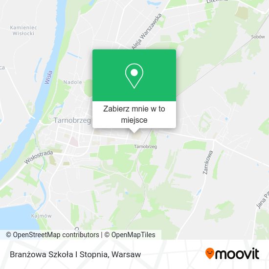 Mapa Branżowa Szkoła I Stopnia