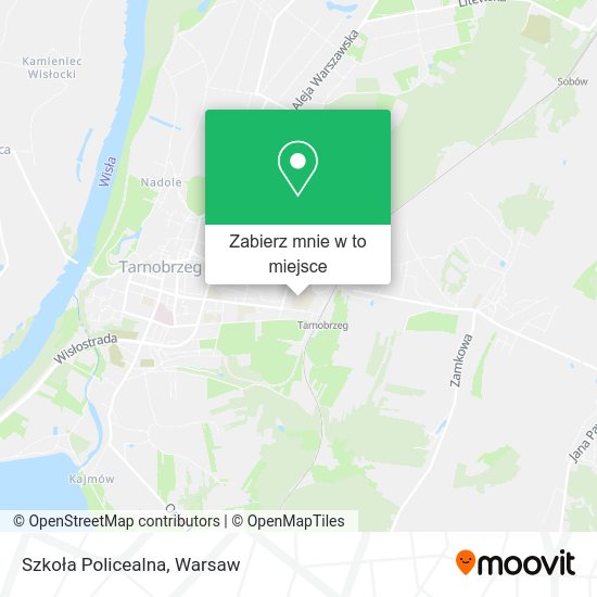 Mapa Szkoła Policealna