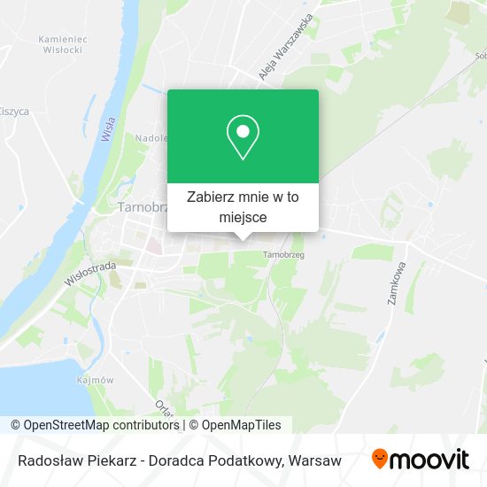 Mapa Radosław Piekarz - Doradca Podatkowy