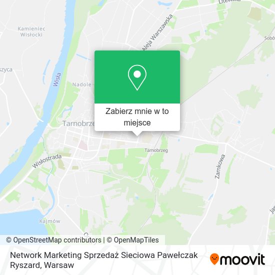 Mapa Network Marketing Sprzedaż Sieciowa Pawełczak Ryszard