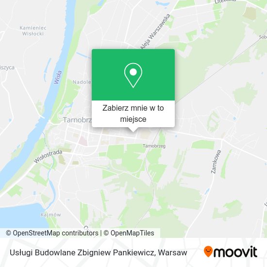 Mapa Usługi Budowlane Zbigniew Pankiewicz