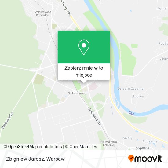 Mapa Zbigniew Jarosz