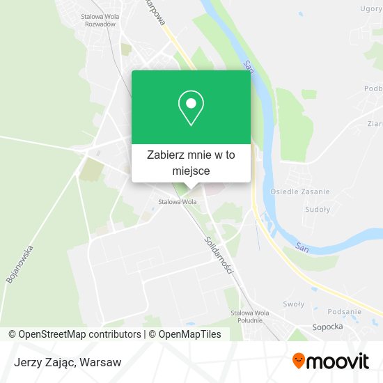 Mapa Jerzy Zając