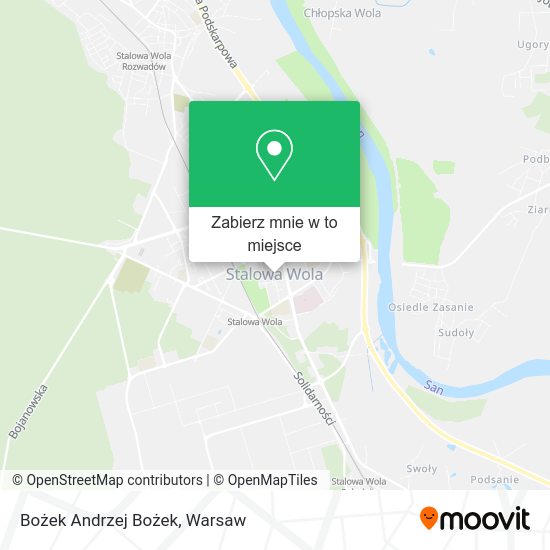 Mapa Bożek Andrzej Bożek