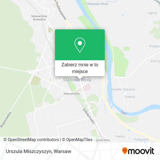 Mapa Urszula Miszczyszyn