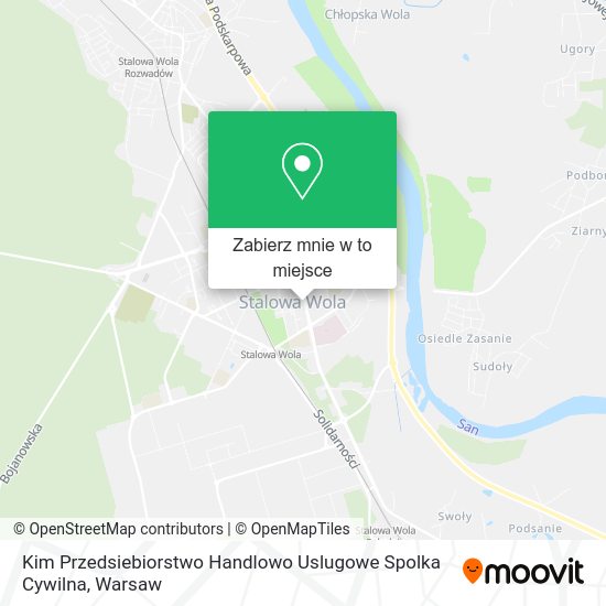 Mapa Kim Przedsiebiorstwo Handlowo Uslugowe Spolka Cywilna