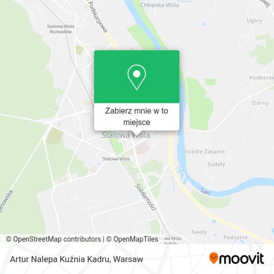 Mapa Artur Nalepa Kuźnia Kadru