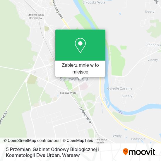 Mapa 5 Przemian' Gabinet Odnowy Biologicznej i Kosmetologii Ewa Urban