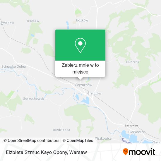 Mapa Elżbieta Szmuc Kayo Opony