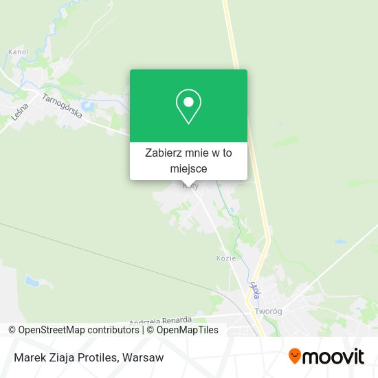 Mapa Marek Ziaja Protiles