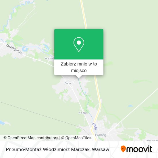 Mapa Pneumo-Montaż Włodzimierz Marczak