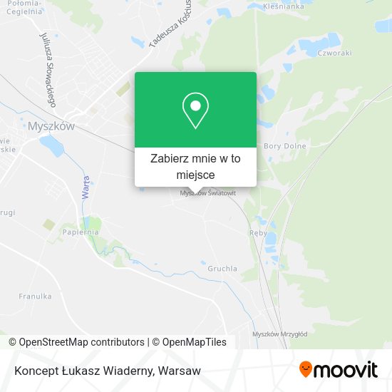 Mapa Koncept Łukasz Wiaderny