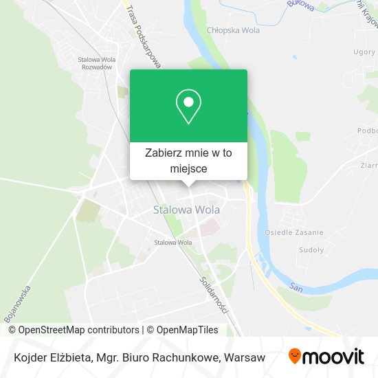 Mapa Kojder Elżbieta, Mgr. Biuro Rachunkowe