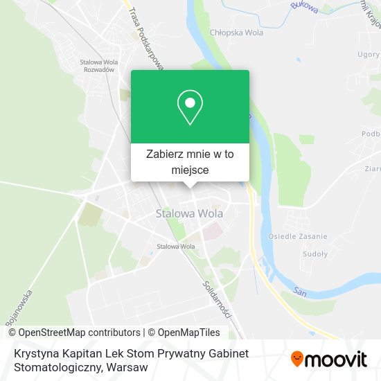 Mapa Krystyna Kapitan Lek Stom Prywatny Gabinet Stomatologiczny