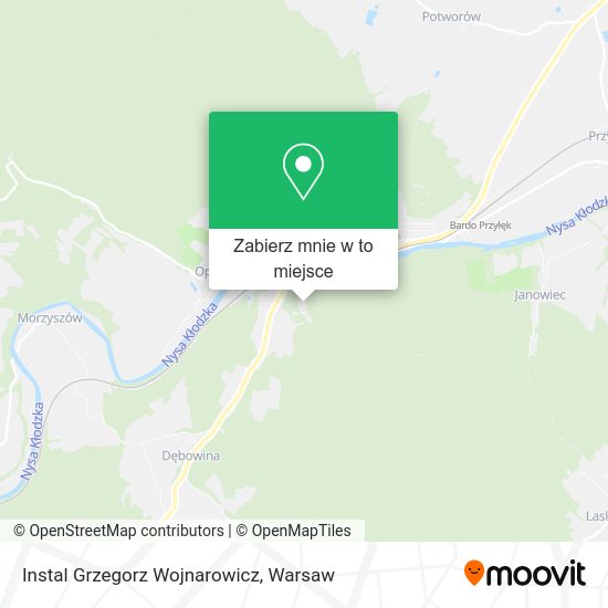 Mapa Instal Grzegorz Wojnarowicz