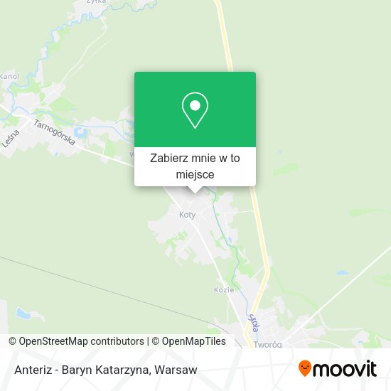 Mapa Anteriz - Baryn Katarzyna